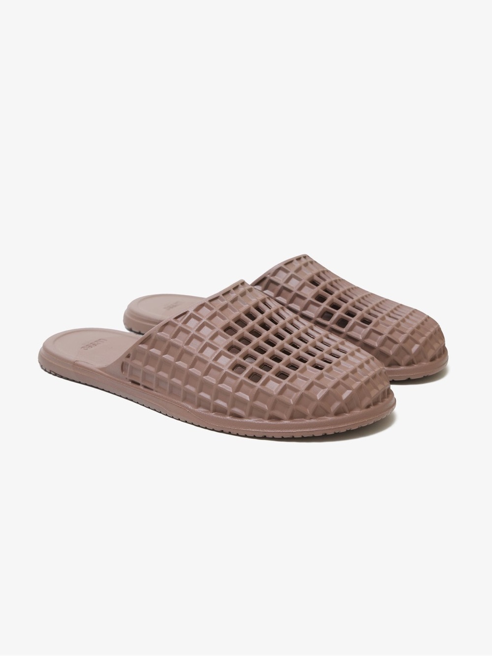 NWT ❗️Lusso Cloud Slip-On Slides in Mauve Taupe